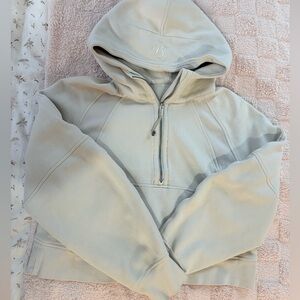 Lululemon Beige Scuba align half zip